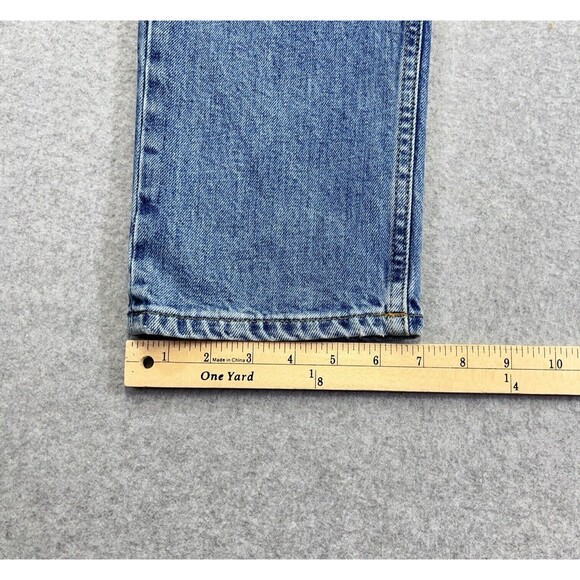 Everlane The Way-High Slim Organic Cotton Jeans Women 28R Blue Denim Straight - Picture 13 of 13